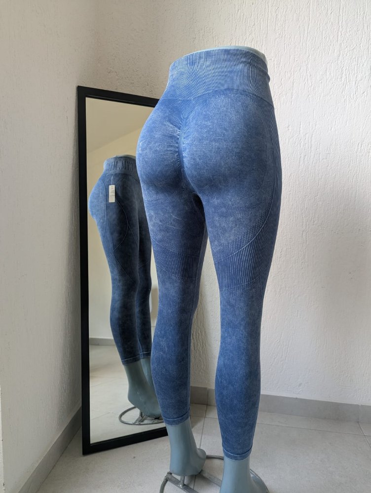 legging diseños mezclilla azul SALVA