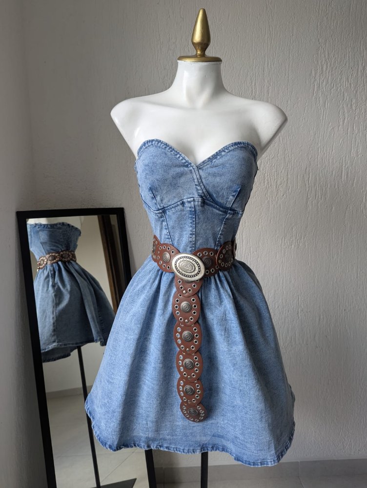 vestido mezclilla 22485 au