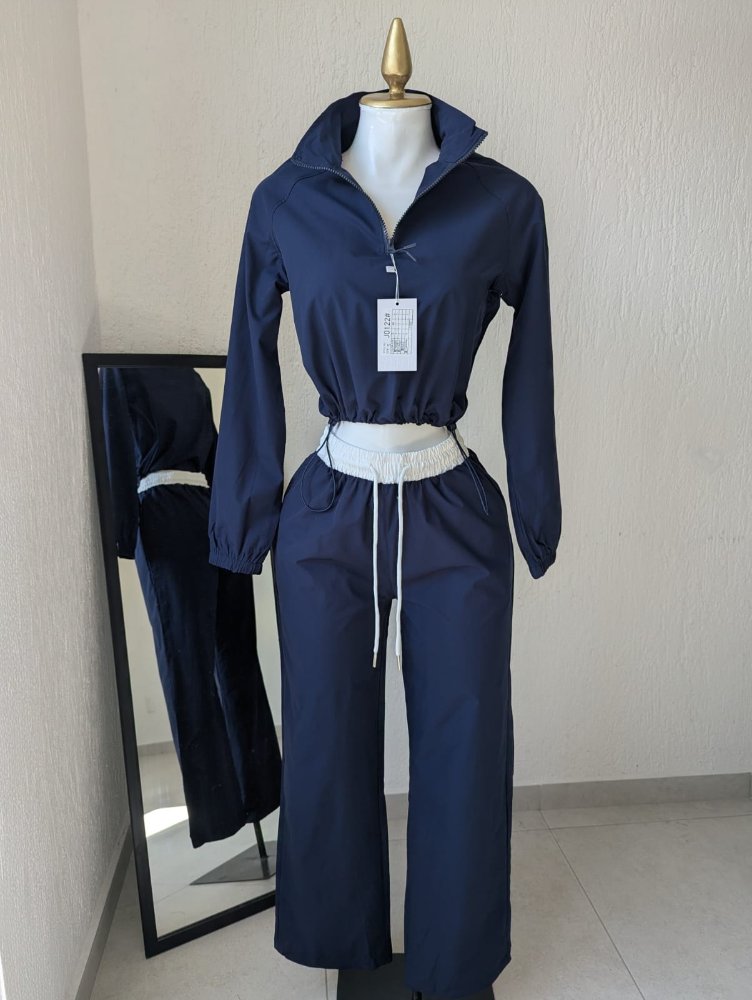 conjunto deportivo J0122 azul marino SALVA
