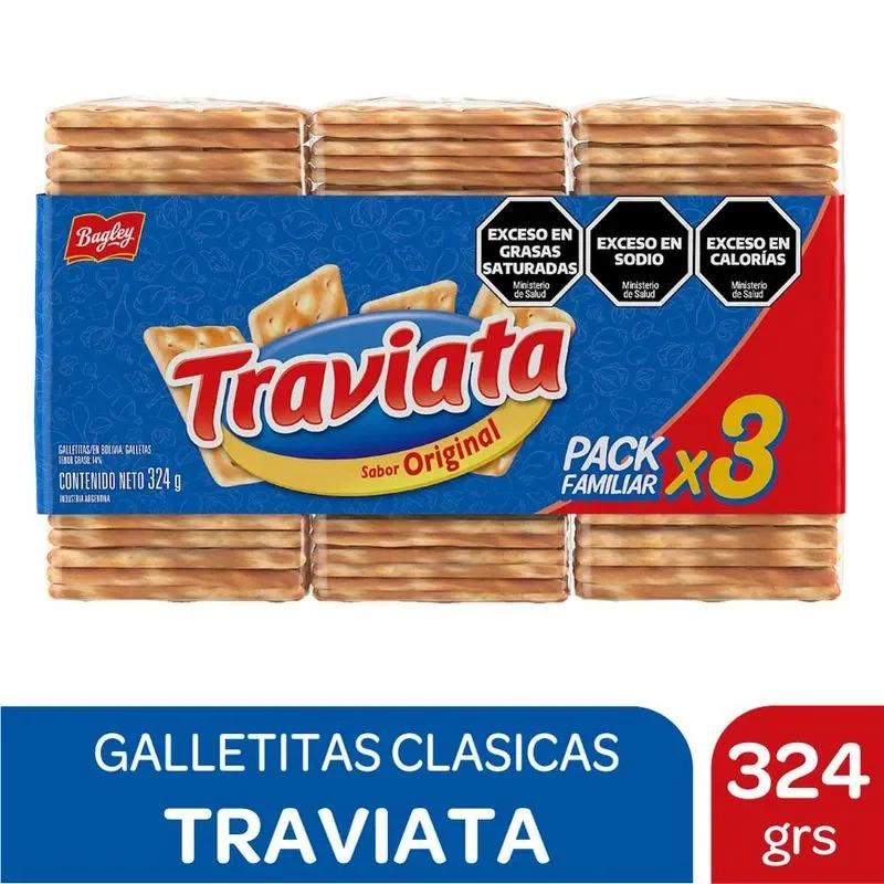 Galletitas traviata x 3