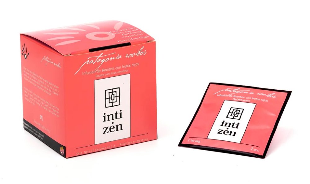 Inti zen te de rooibos con frutos rojos x 15 saq