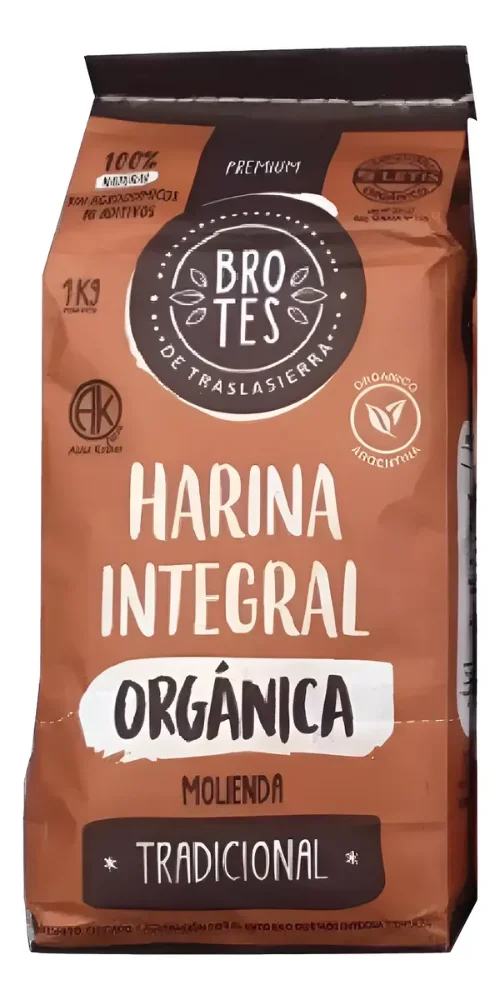harina organica integral tradicional brotes 1Kg