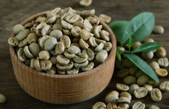 cafe verde en granos