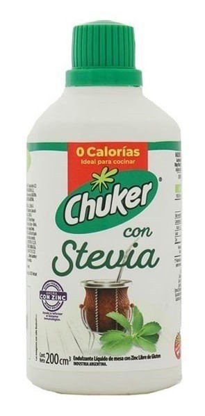 Chuker con stevia 200g