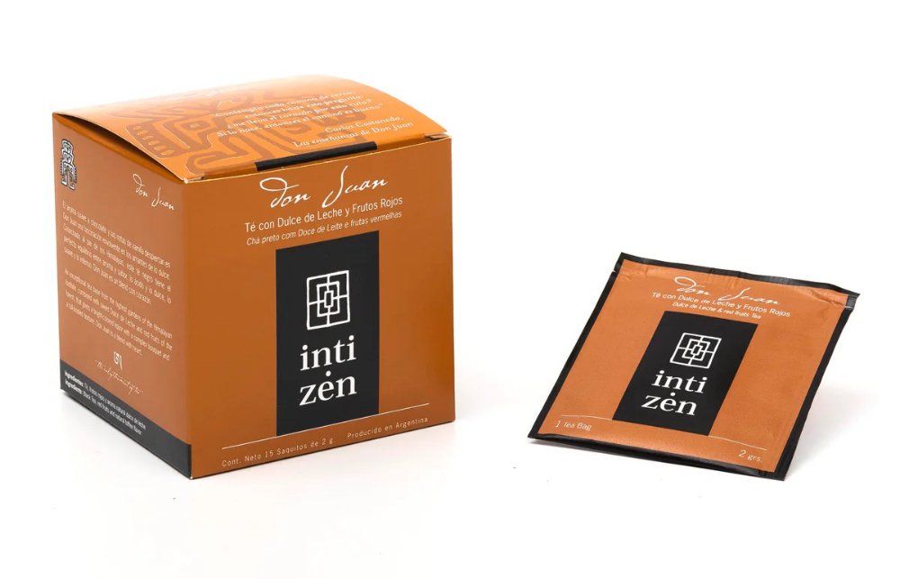 Inti zen te dulce de leche y frutos rojos x 15 saq