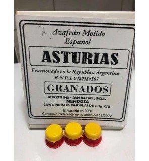azafran asturias x 2 grs