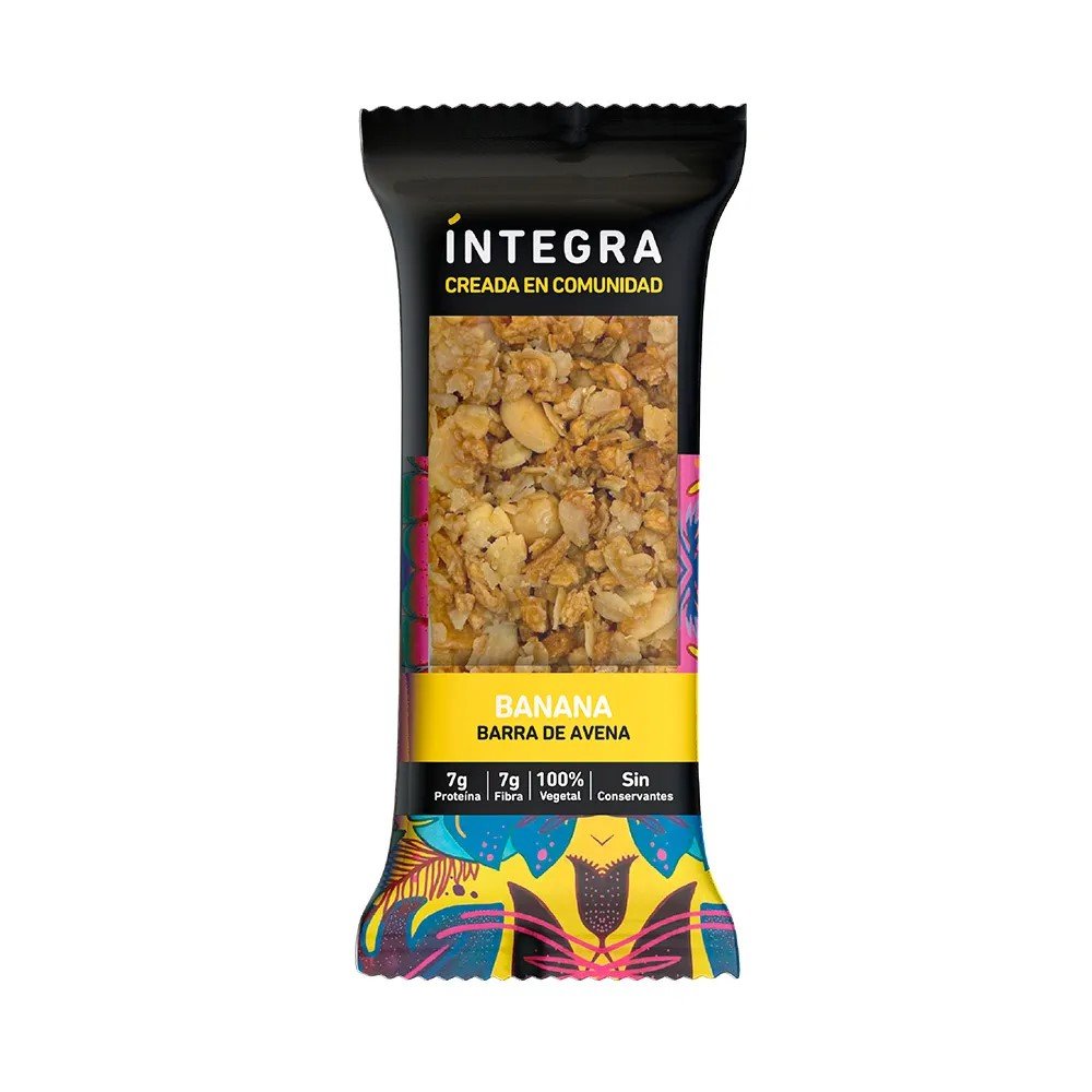 barrita integra banana x 40 grs