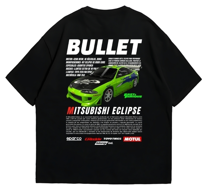 Remera Mitsubishi Bullet