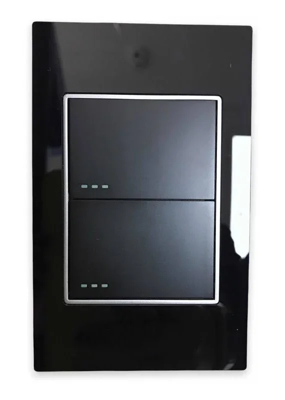 Interruptor Doble negro Promax