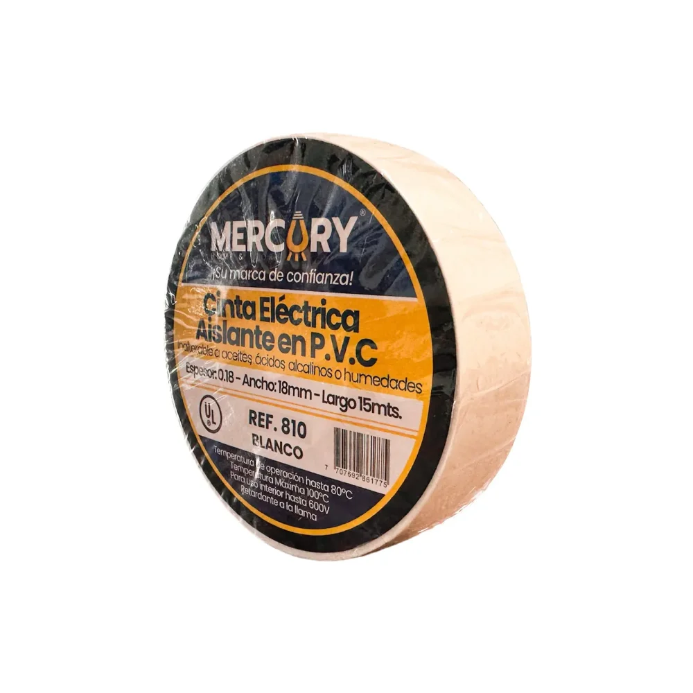 Cinta Blanca Mercury