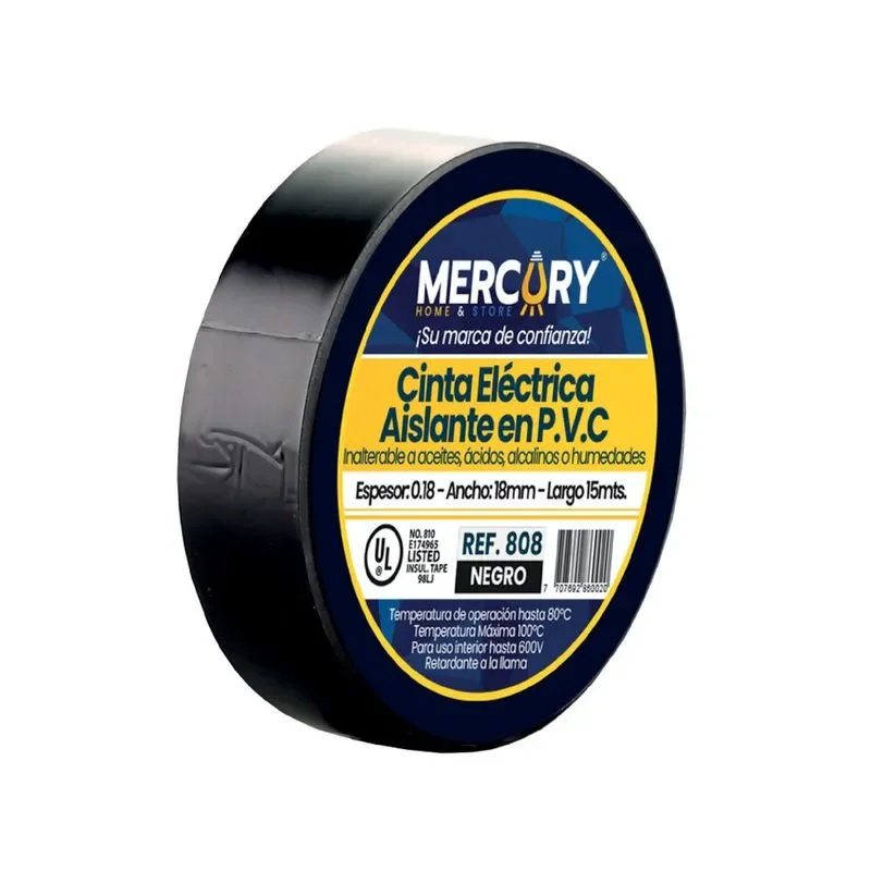 Cinta Negra Pequeña Mercury