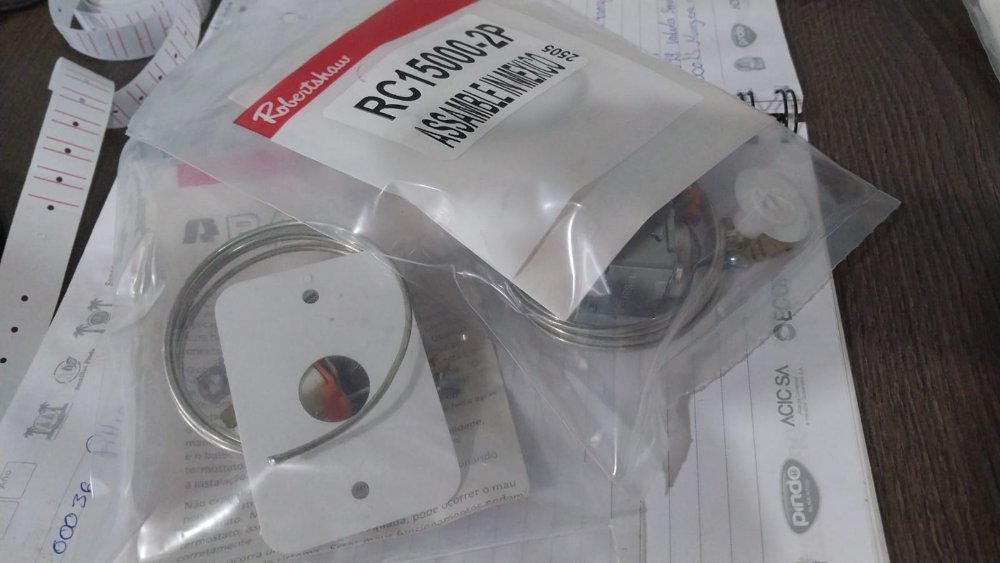 Termostato Robertswhaus para congeladora