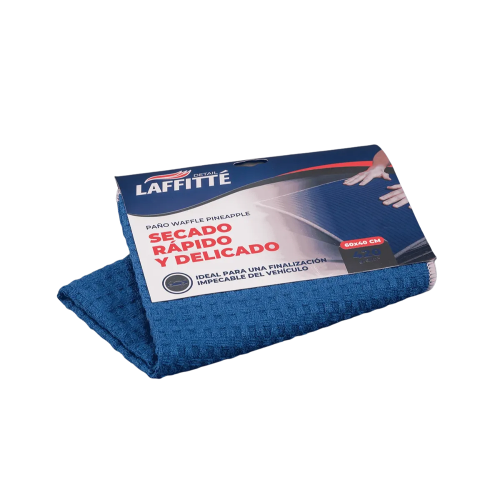 Paño 60x40 Waffle azul