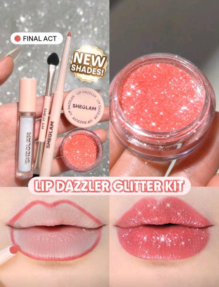 KIT SHEGLAM DE BRILLO LABIAL FINAL ACT