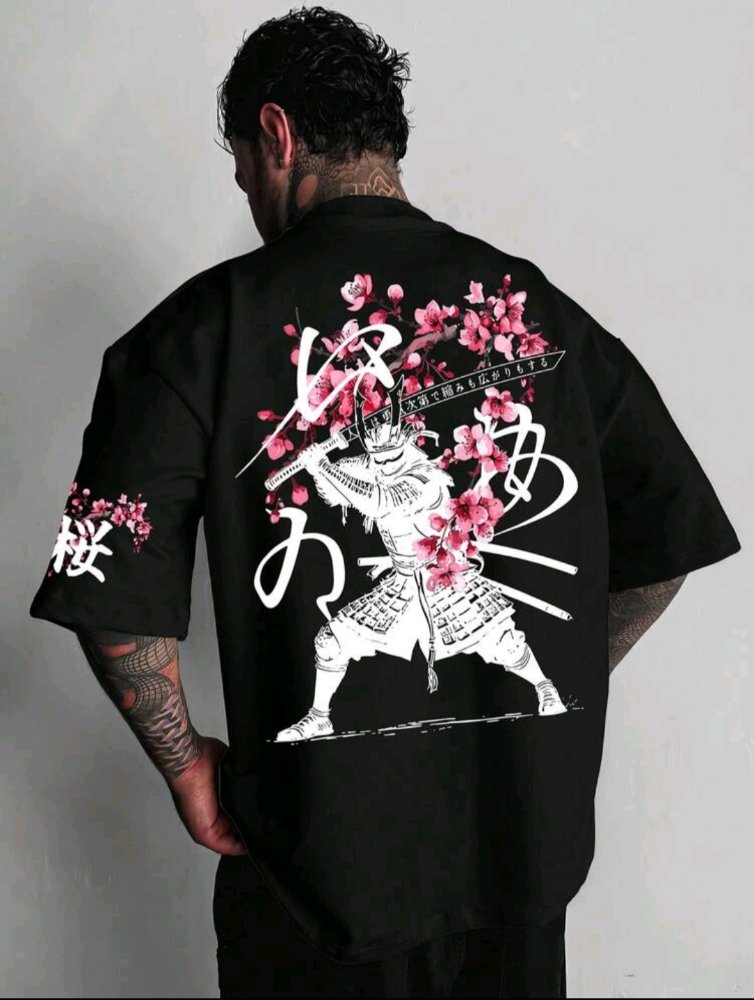 CAMISA SAMURAI NEGRA