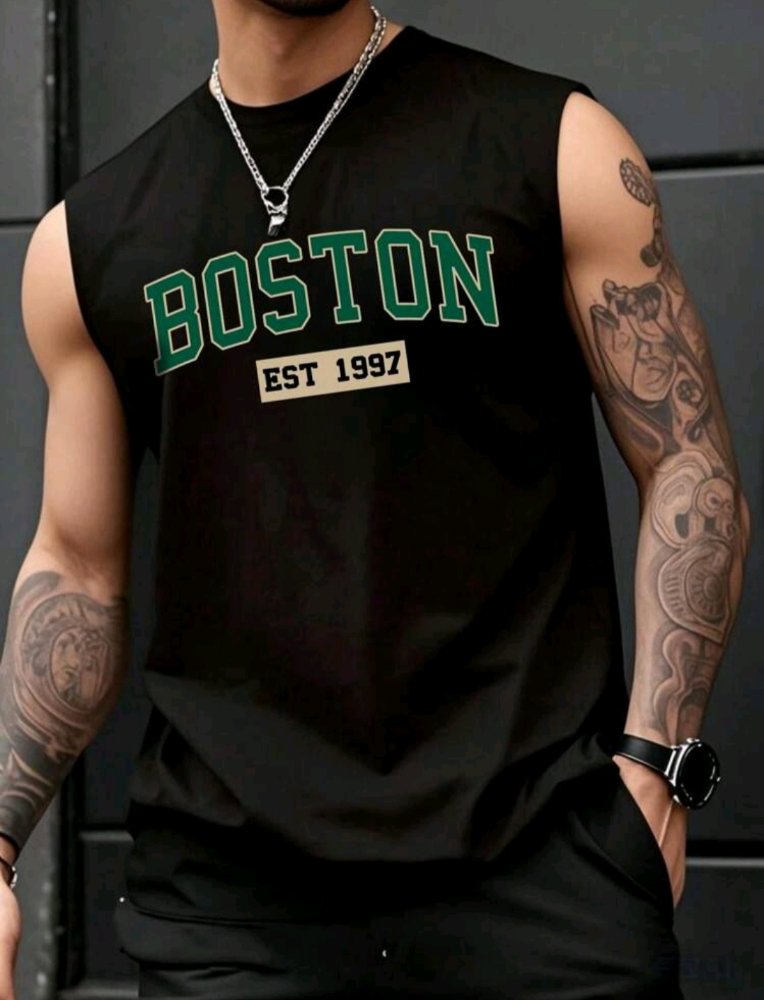 FRANELILLA BOSTON LETRA VERDE