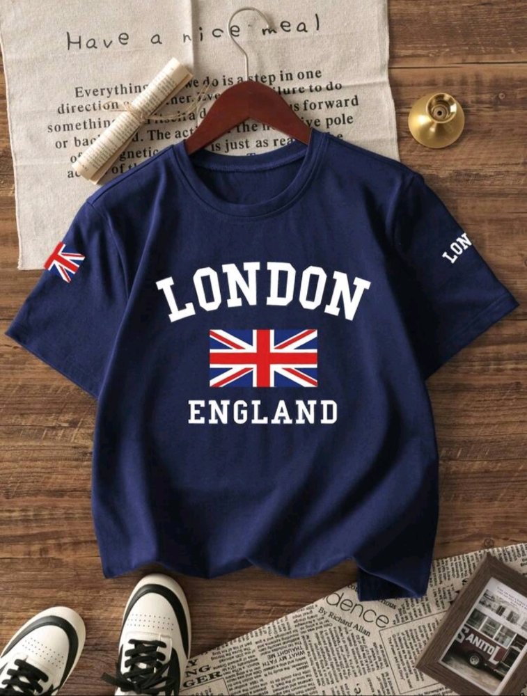 CAMISA LONDON CON BANDERA