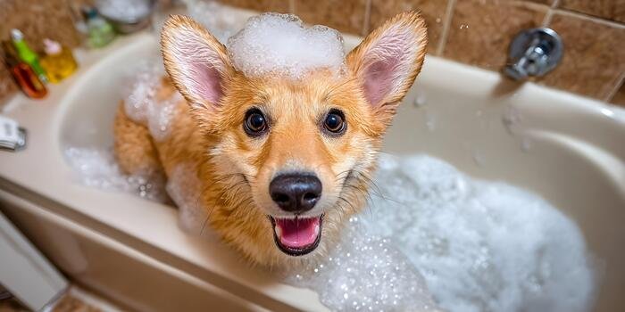 Baño de Perros Medianos