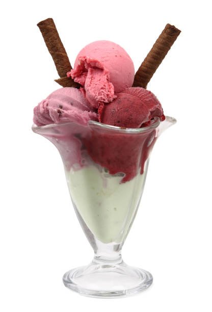 Helado en copa