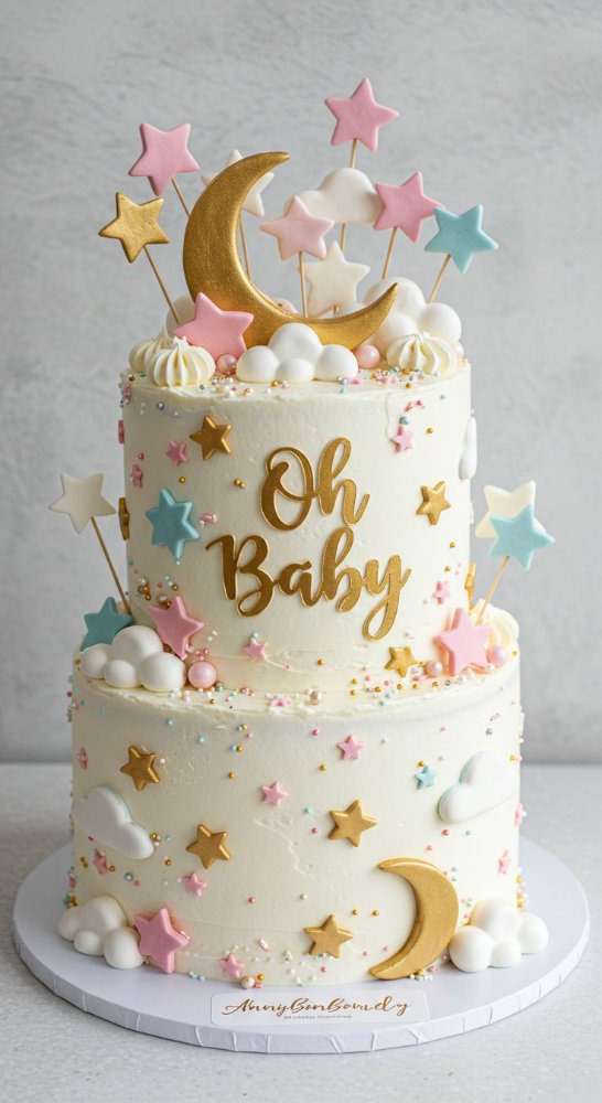 Pastel de baby shower