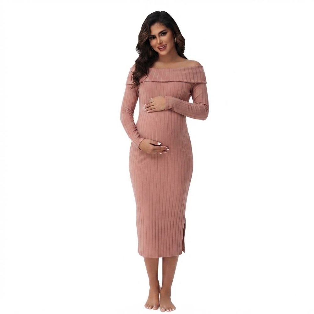 vestido tercio pelo rosa vieja