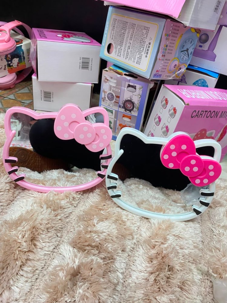 espejo de hello kitty organisador