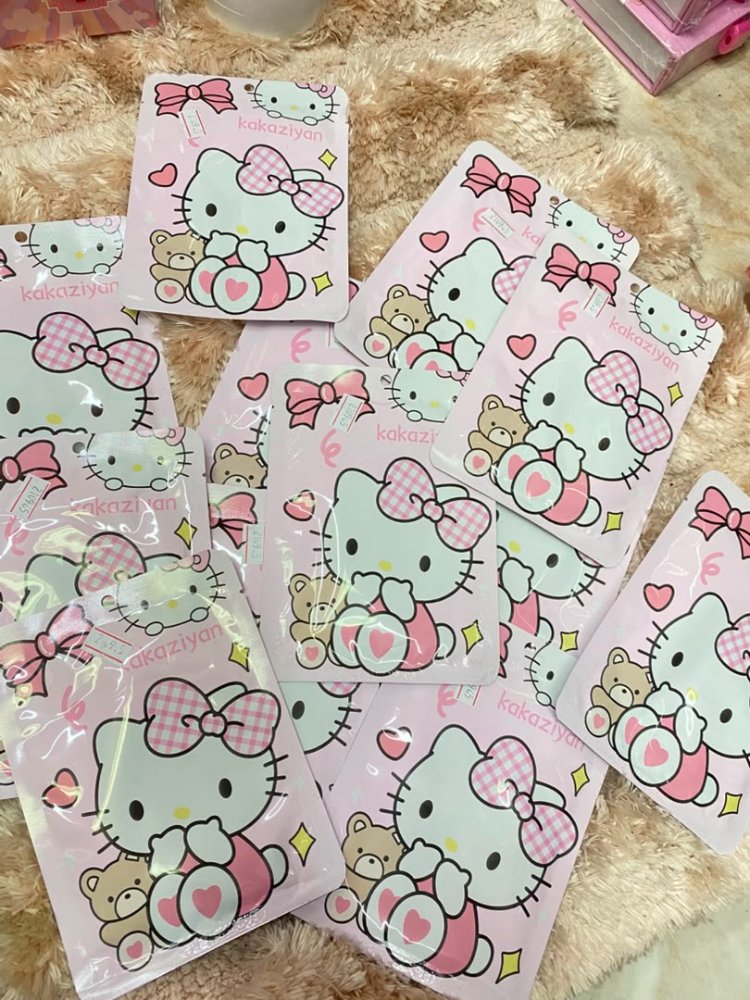 mascarillas de hello kitty