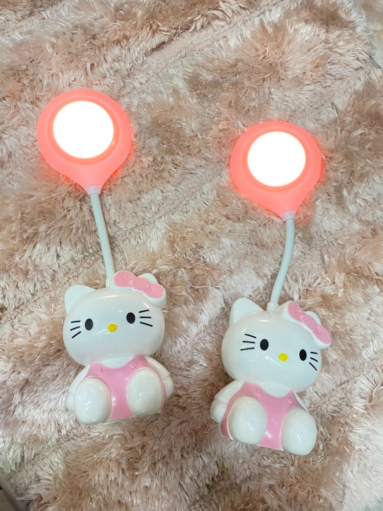lampara pequeña de hello kitty