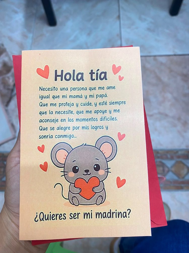 sobre de sorpresa