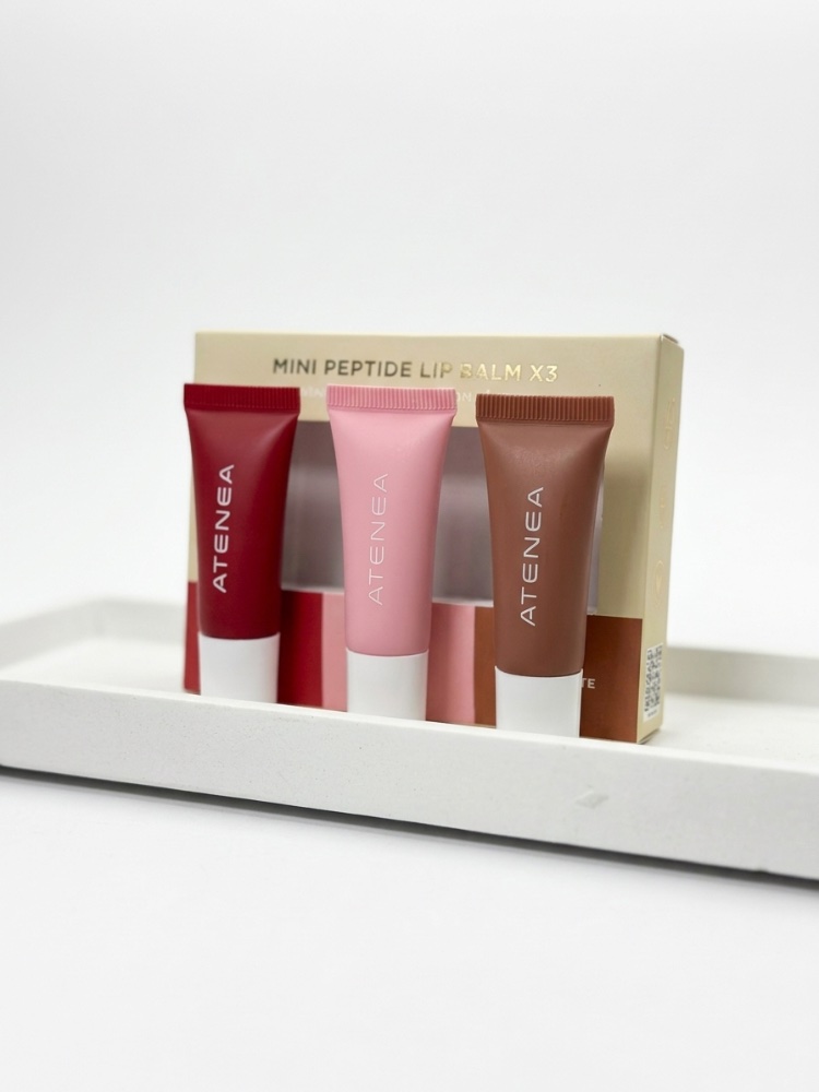 Mini peptide lip balm x3 Atenea