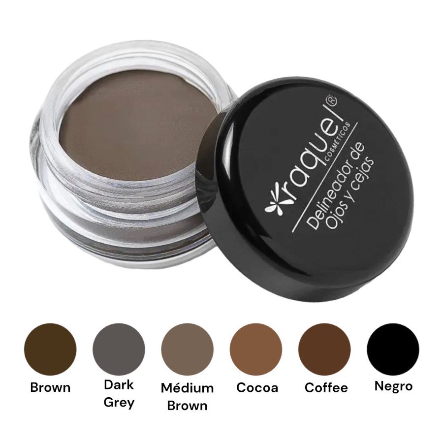 Betun o Delineador de ojos y cejas raquel 11 dark gray
