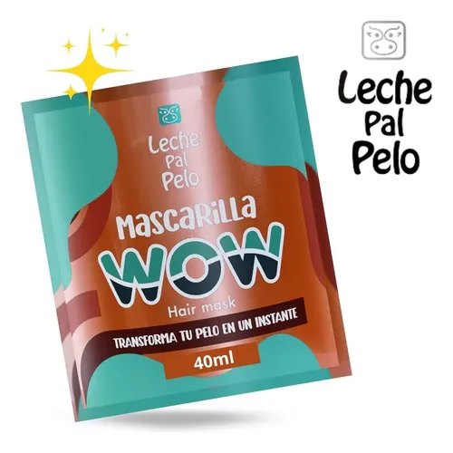 Mascarilla wow leche pal pelo