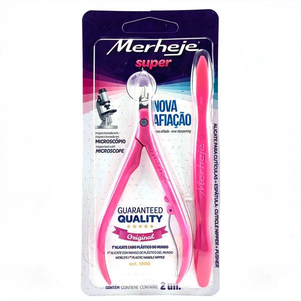 Alicate merheje cortacuticula basic x2