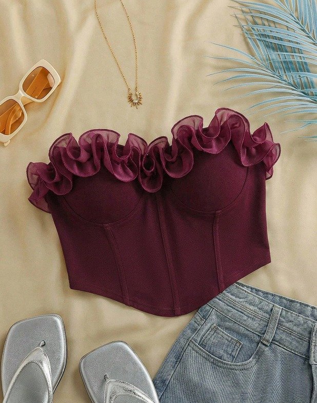 TOP CORSET BURDEO