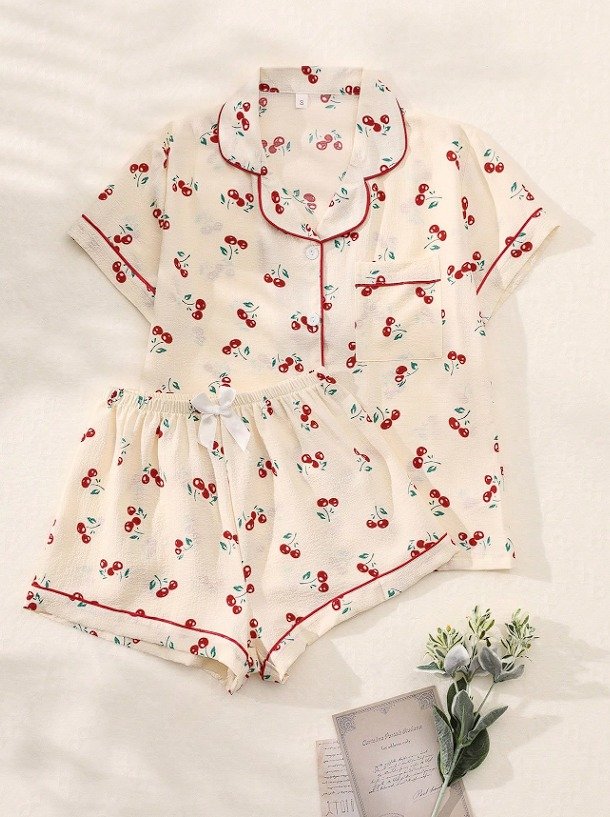 PIJAMA CEREZAS