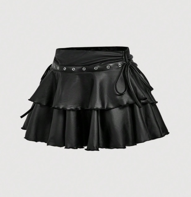 FALDA CUERINA