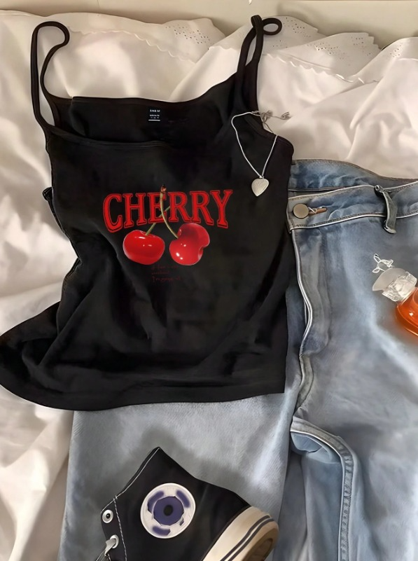 TOP NEGRO CHERRY
