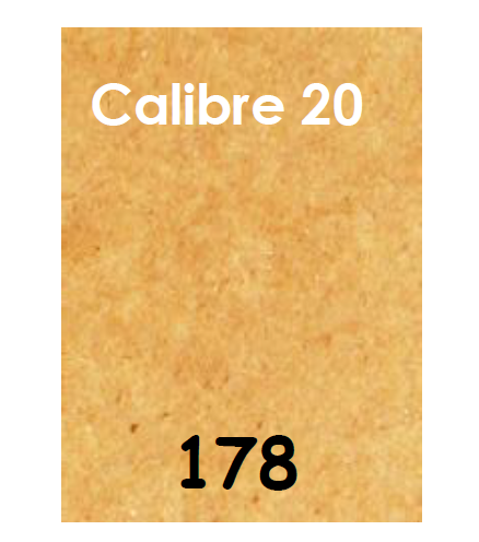 Carton chip calibre 20 (cartoncillo)