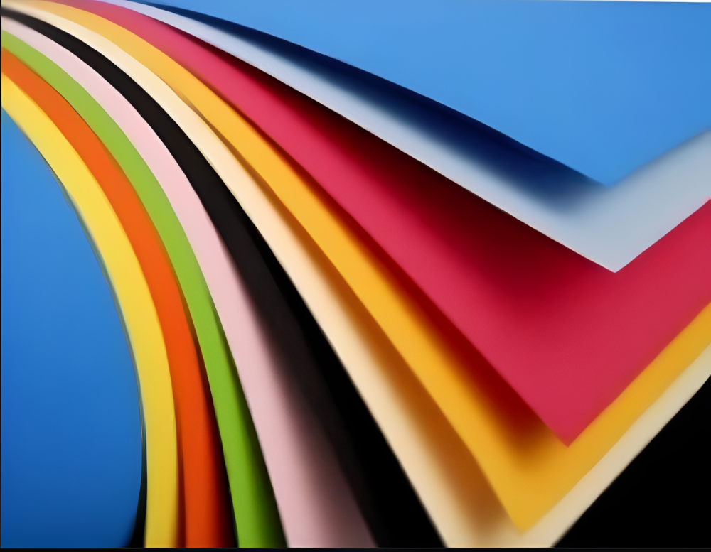 Pliego de Papel iris colores