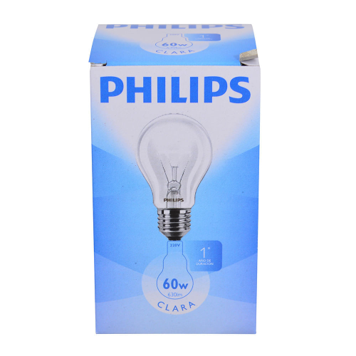 Focos Philips 60w Luz amarilla