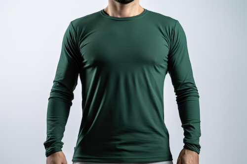 Camiseta Verde ML Licrada