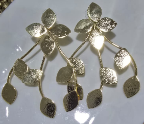 TOPOS BRONCE HOJA