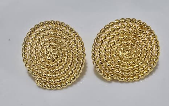 TOPOS BRONCE ESPIRAL CARACOL