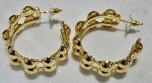 CANDONGAS BRONCE DOBLE CASQUILLO