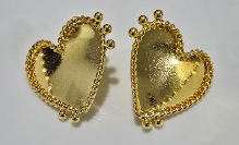 TOPOS BRONCE CORAZÓN