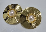 TOPOS BRONCE CIRCULO PERLA