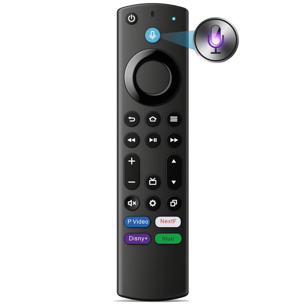 Control Remoto Fire Smart Tv(Toshiba, Insignia, AMZ Onmi, Pioneer), for Smart TV Stick(4k, 2nd Gen, 3rd Ge