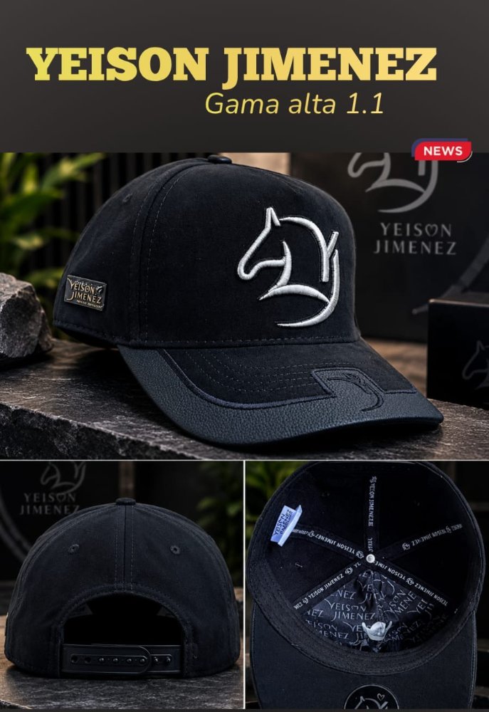 GORRA DE JEISON JIMENEZ NEGRA 1.1