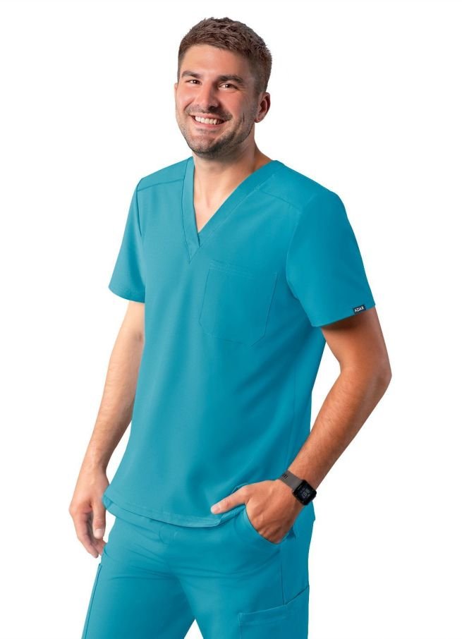 A9800 Scrub Teal Blue Hombre XXS