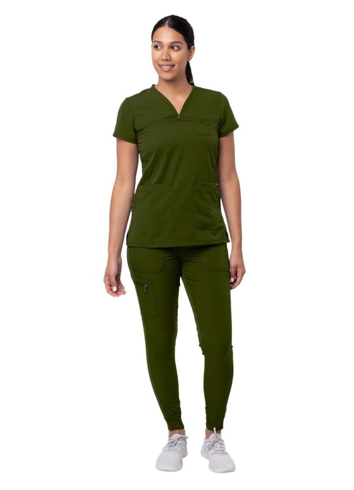 P9400 Scrub Olive Mujer XXS